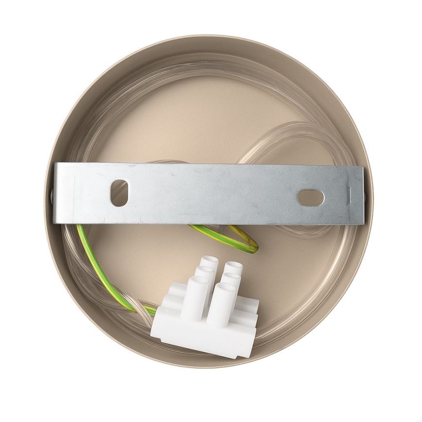 Stenska svetilka CAPITAL 1xGX53/15W/230V v barvi taupe