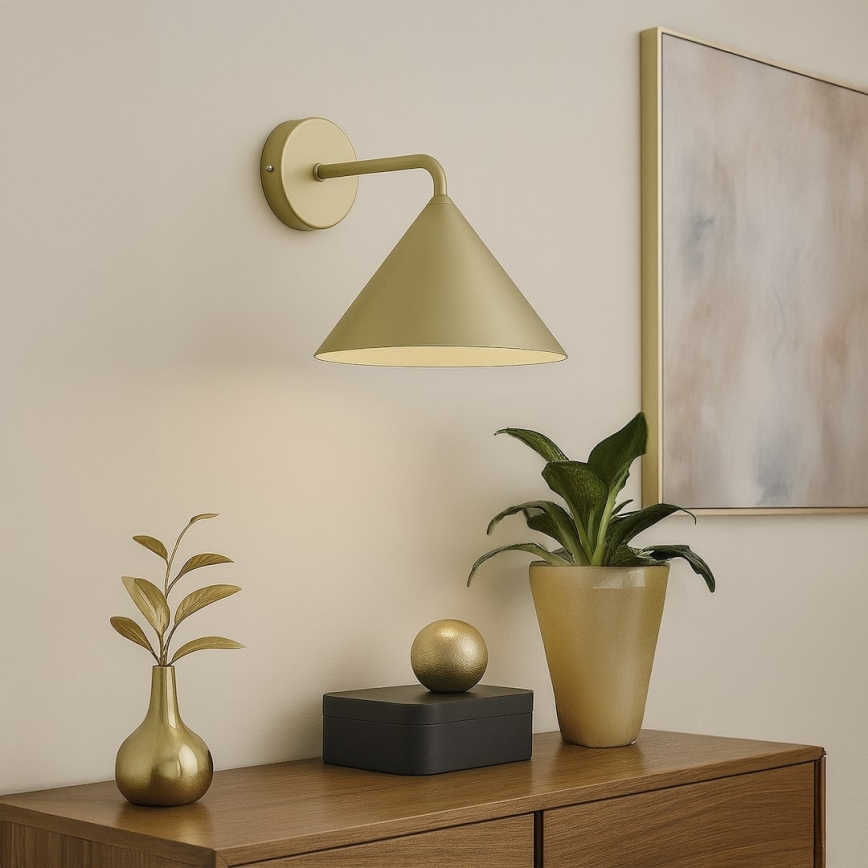 Stenska svetilka CAPITAL 1xGX53/15W/230V zlata