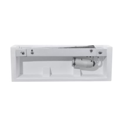 Stenska svetilka CEGIELKA 1xE14/12W/230V mavec/bela