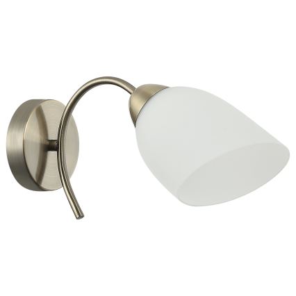 Stenska svetilka DONNA 1xE27/60W/230V patina