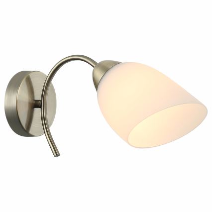 Stenska svetilka DONNA 1xE27/60W/230V patina