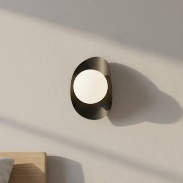 Stenska svetilka FIERO 1xG9/8W/230V črna