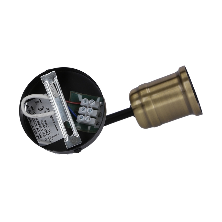 Stenska svetilka GOLDIE 1xE27/60W/230V
