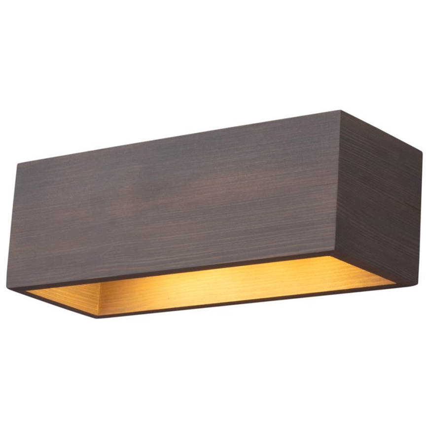Stenska svetilka KENZO 2xG9/6W/230V bor