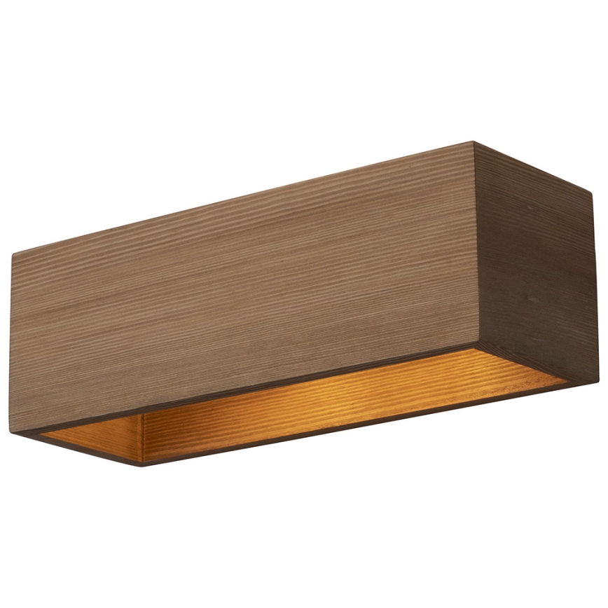Stenska svetilka KENZO 2xG9/6W/230V bor