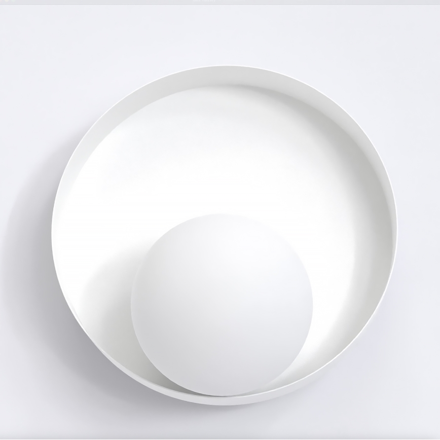 Stenska svetilka KIDO 1xG9/8W/230V bela