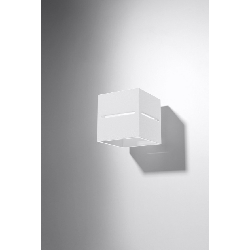 Stenska svetilka LOBO 1xG9/40W/230V bela