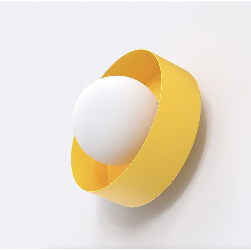 Stenska svetilka LULU 1xG9/8W/230V oranžna