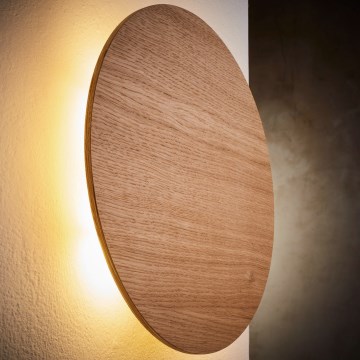 Stenska svetilka LUNA 3xG9/8W/230V pr. 30 cm bež