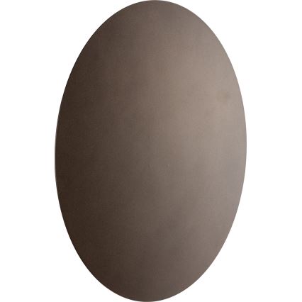 Stenska svetilka LUNA 4xG9/8W/230V pr. 40 cm rjava