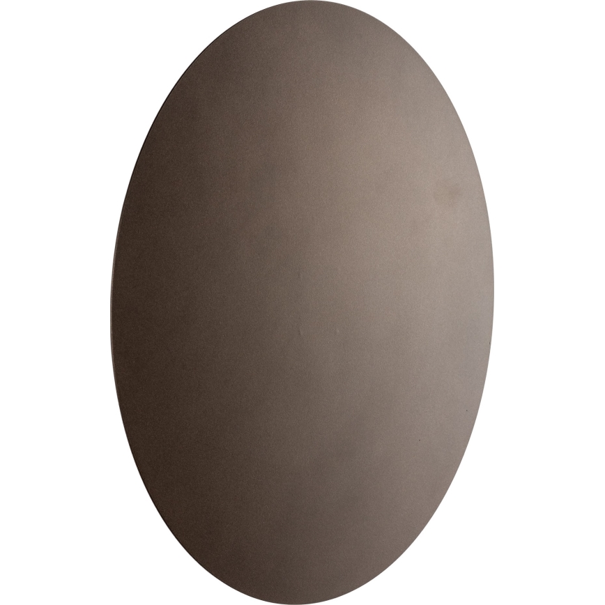 Stenska svetilka LUNA 4xG9/8W/230V pr. 40 cm rjava