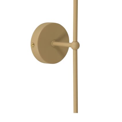 Stenska svetilka MADELA 1xE14/40W/230V bela/bež