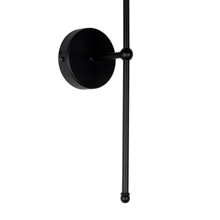 Stenska svetilka MADELA 1xE14/40W/230V bela/črna