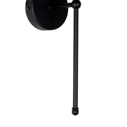 Stenska svetilka MADELA 1xE14/40W/230V bela/črna