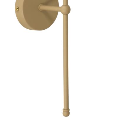 Stenska svetilka MADELA 1xE14/40W/230V črna/bež