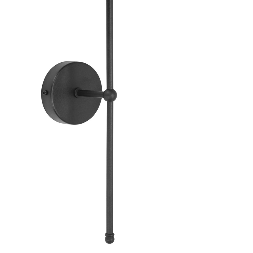 Stenska svetilka MADELA 1xE14/40W/230V črna