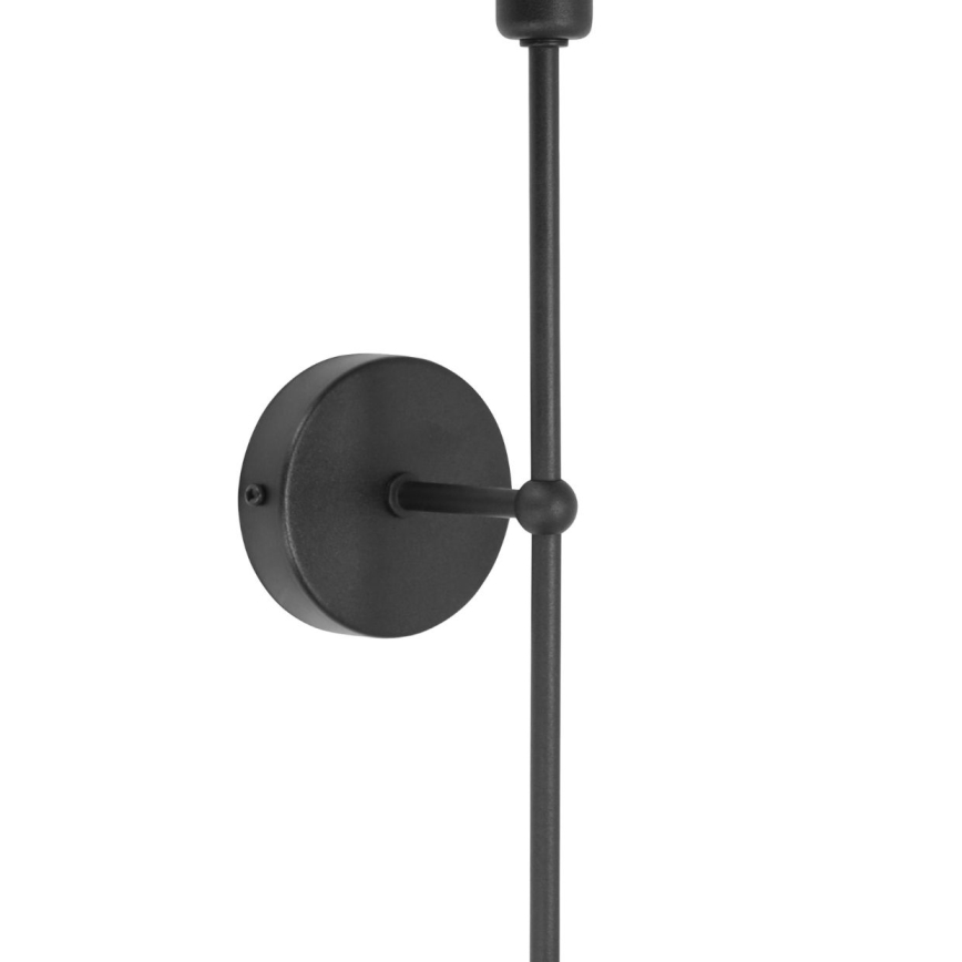 Stenska svetilka MADELA 1xE14/40W/230V črna