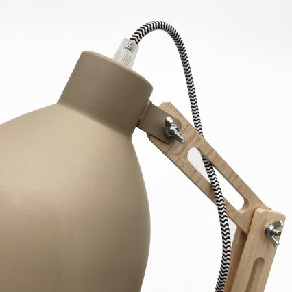 Stenska svetilka MARCELLO 1xE27/15W/230V bež