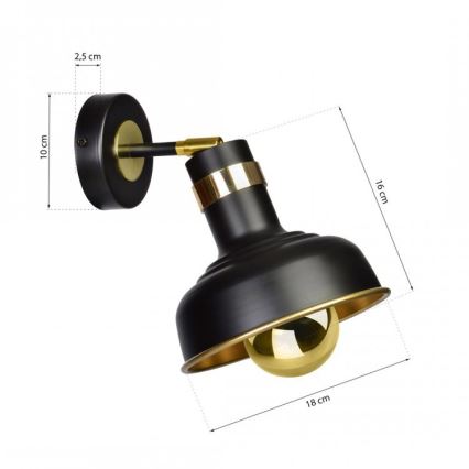Stenska svetilka MARGO 1xLED/5,5W/230V
