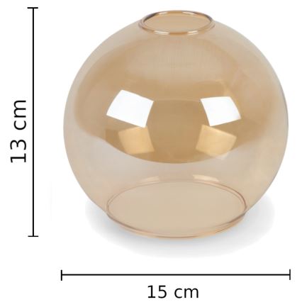 Stenska svetilka MELLE GOLD 1xE27/60W/230V