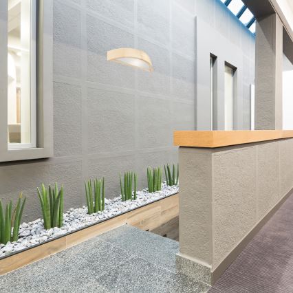 Stenska svetilka NATURAL 1xE27/60W/230V borovina/bež