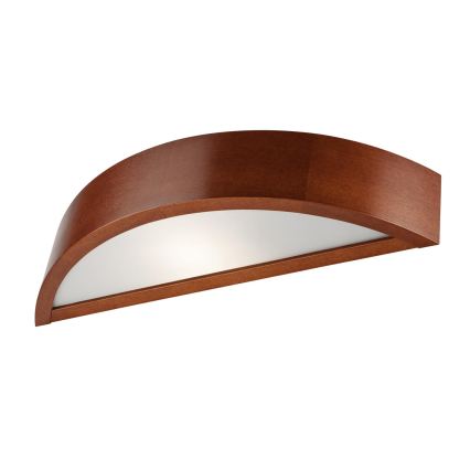 Stenska svetilka NATURAL 1xE27/60W/230V borovina/rjava