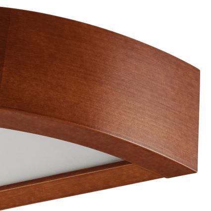 Stenska svetilka NATURAL 1xE27/60W/230V borovina/rjava