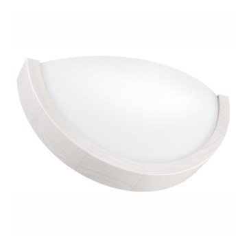 Stenska svetilka NATURAL SLIM 1xE27/60W/230V bor/bela