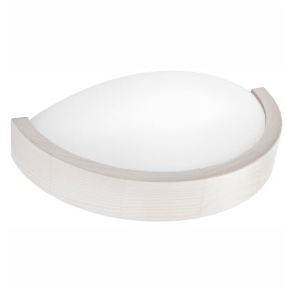Stenska svetilka NATURAL SLIM 1xE27/60W/230V bor/bela