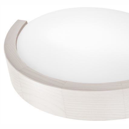 Stenska svetilka NATURAL SLIM 1xE27/60W/230V bor/bela