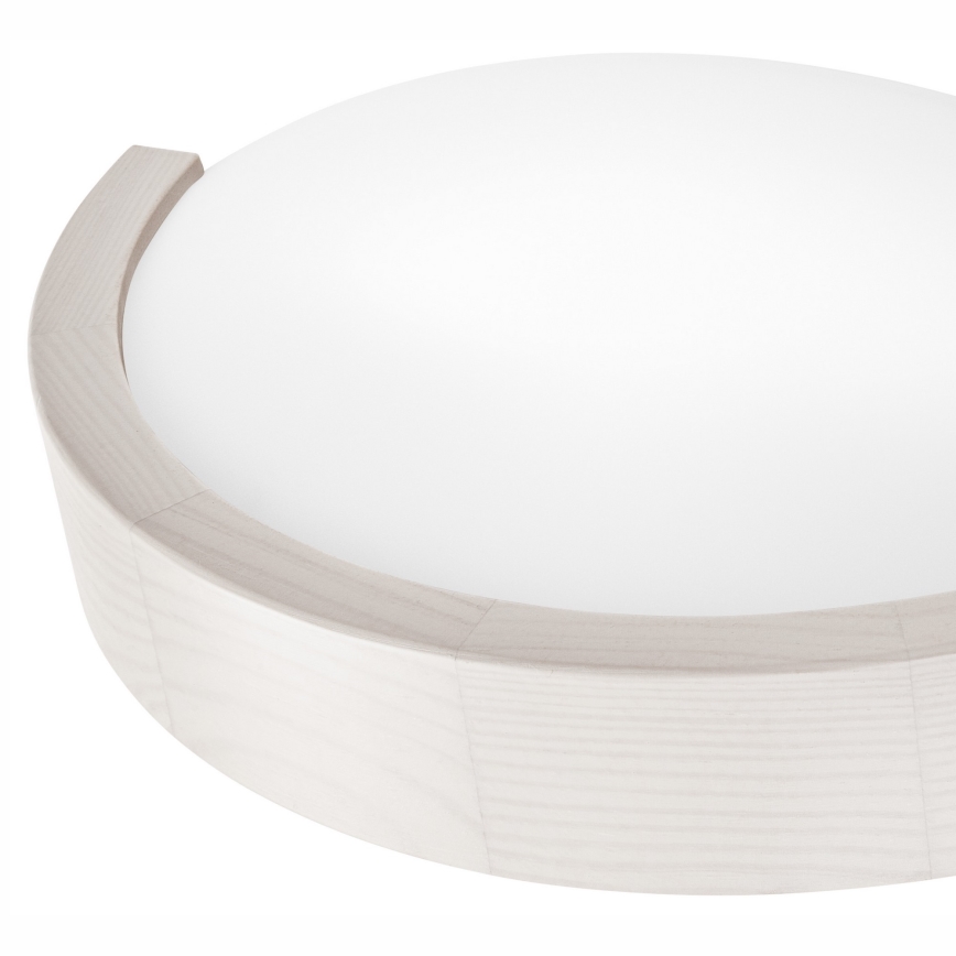 Stenska svetilka NATURAL SLIM 1xE27/60W/230V bor/bela