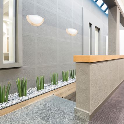 Stenska svetilka NATURAL SLIM 1xE27/60W/230V bor