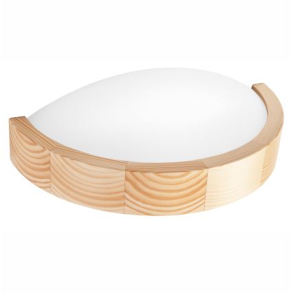 Stenska svetilka NATURAL SLIM 1xE27/60W/230V bor