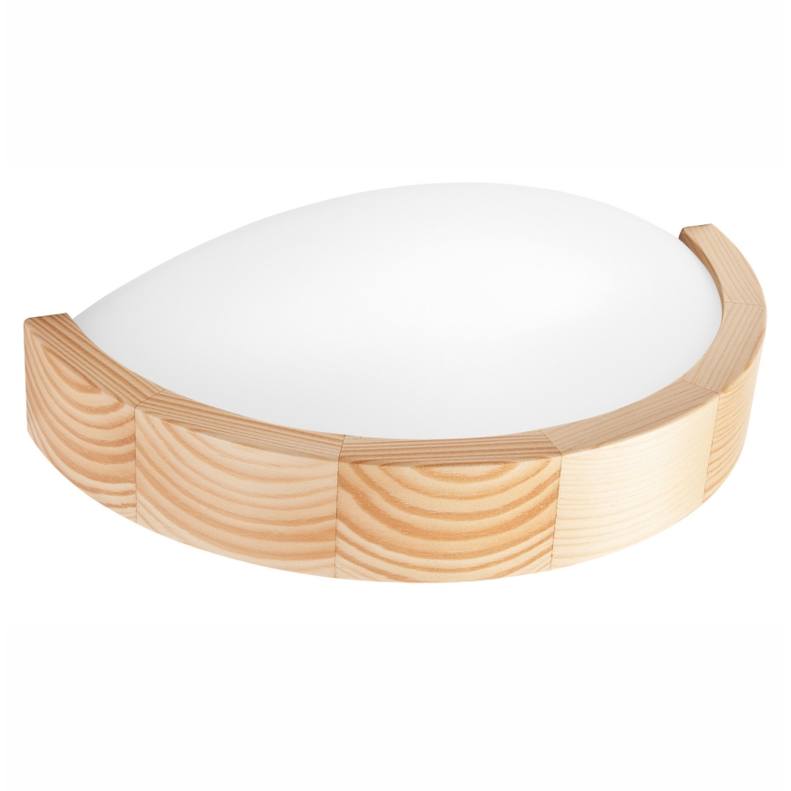 Stenska svetilka NATURAL SLIM 1xE27/60W/230V bor
