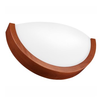 Stenska svetilka NATURAL SLIM 1xE27/60W/230V bor/rjava