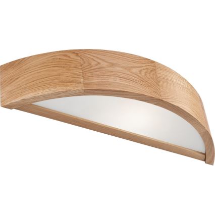Stenska svetilka OAK 1xE27/60W/230V hrast