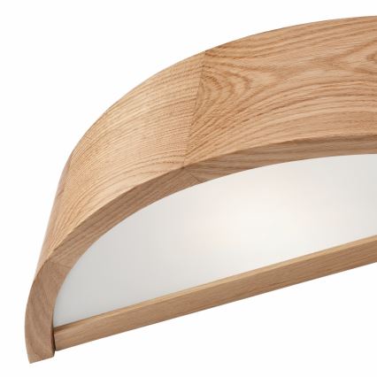 Stenska svetilka OAK 1xE27/60W/230V hrast