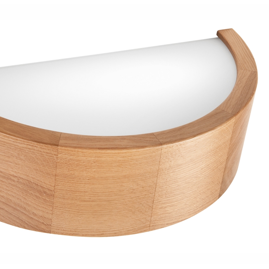 Stenska svetilka OAK 1xE27/60W/230V hrast