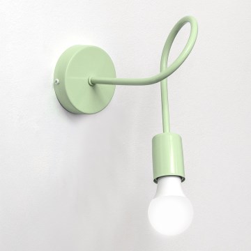 Stenska svetilka OXFORD 1xE27/15W/230V zelena