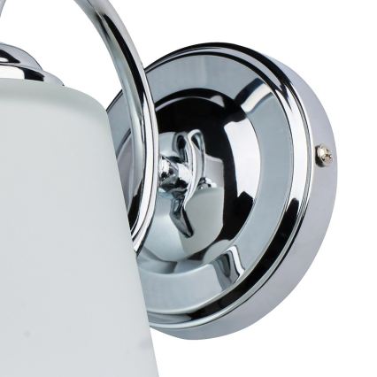 Stenska svetilka PAFOS 1xE27/15W/230V sijajni krom