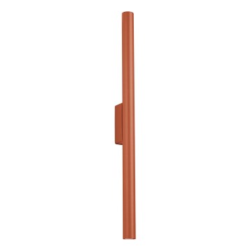 Stenska svetilka PASTELO 2xG9/8W/230V rdeča