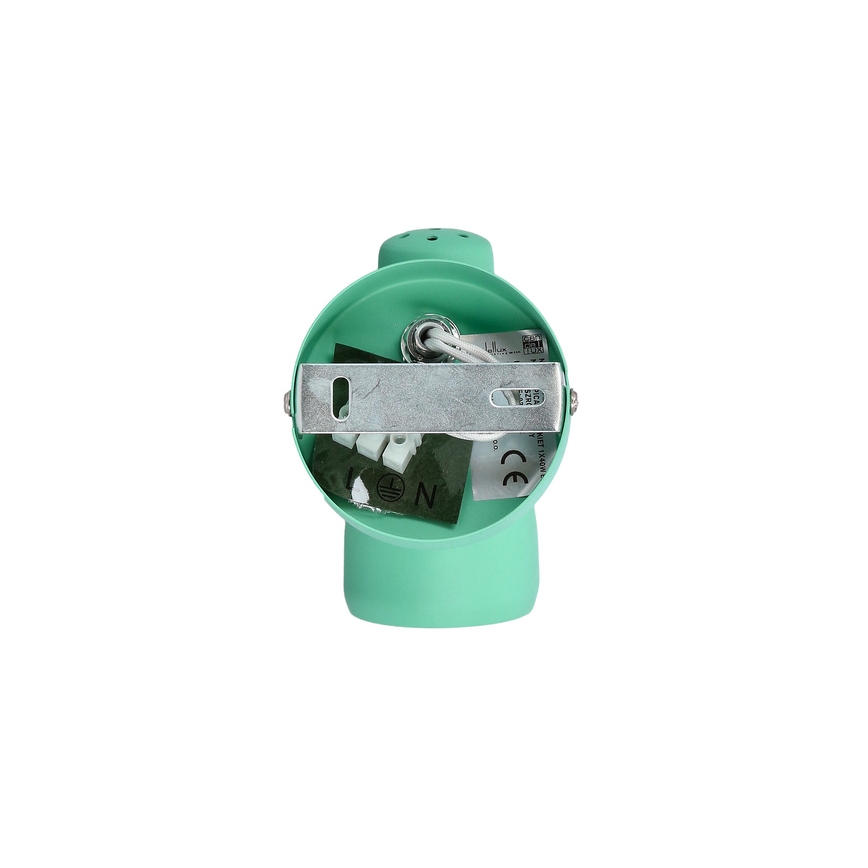 Stenska svetilka PICARDO 1xE14/40W/230V turkizna