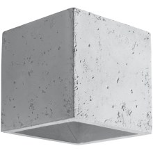 Stenska svetilka QUAD 1xG9/40W/230V beton