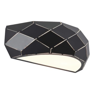 Stenska svetilka REUS 1xE27/40W/230V črna