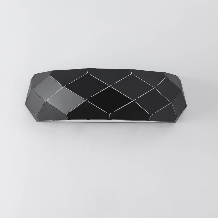 Stenska svetilka REUS 1xE27/40W/230V črna