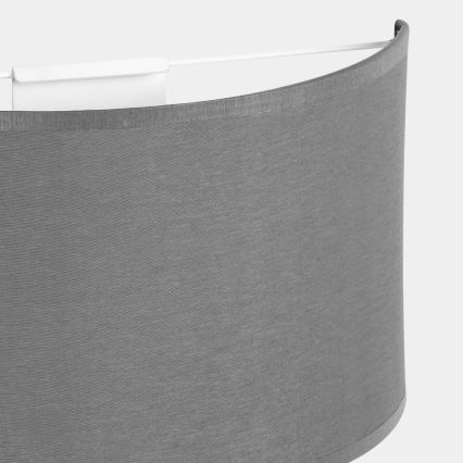 Stenska svetilka RONDO 1xE27/15W/230V siva