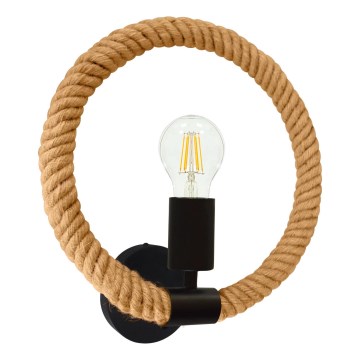 Stenska svetilka ROPE ARTHUR 1xE27/12W/230V