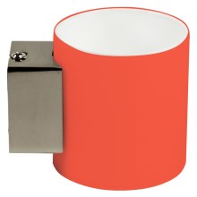 Stenska svetilka SIMONET 1xG9/40W/230V oranža