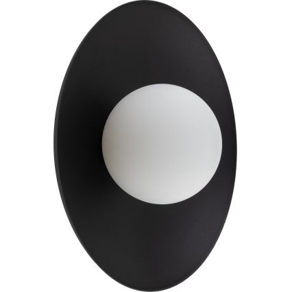 Stenska svetilka SLATE 1xG9/8W/230V pr. 28 cm črna
