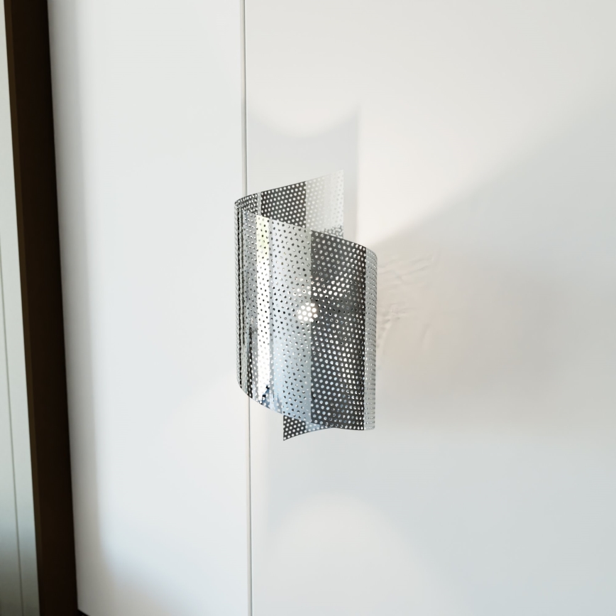 Stenska svetilka SPIRAL 1xG9/8W/230V mat krom